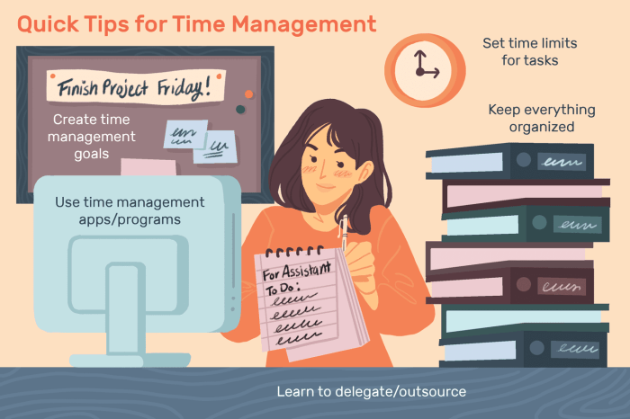 Study tips time manage job having while saved management